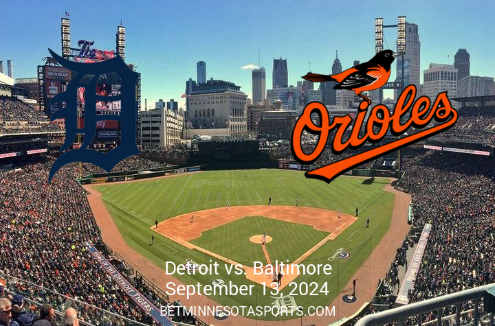 Showdown at Comerica Park: Baltimore Orioles vs Detroit Tigers Match Preview for September 13, 2024